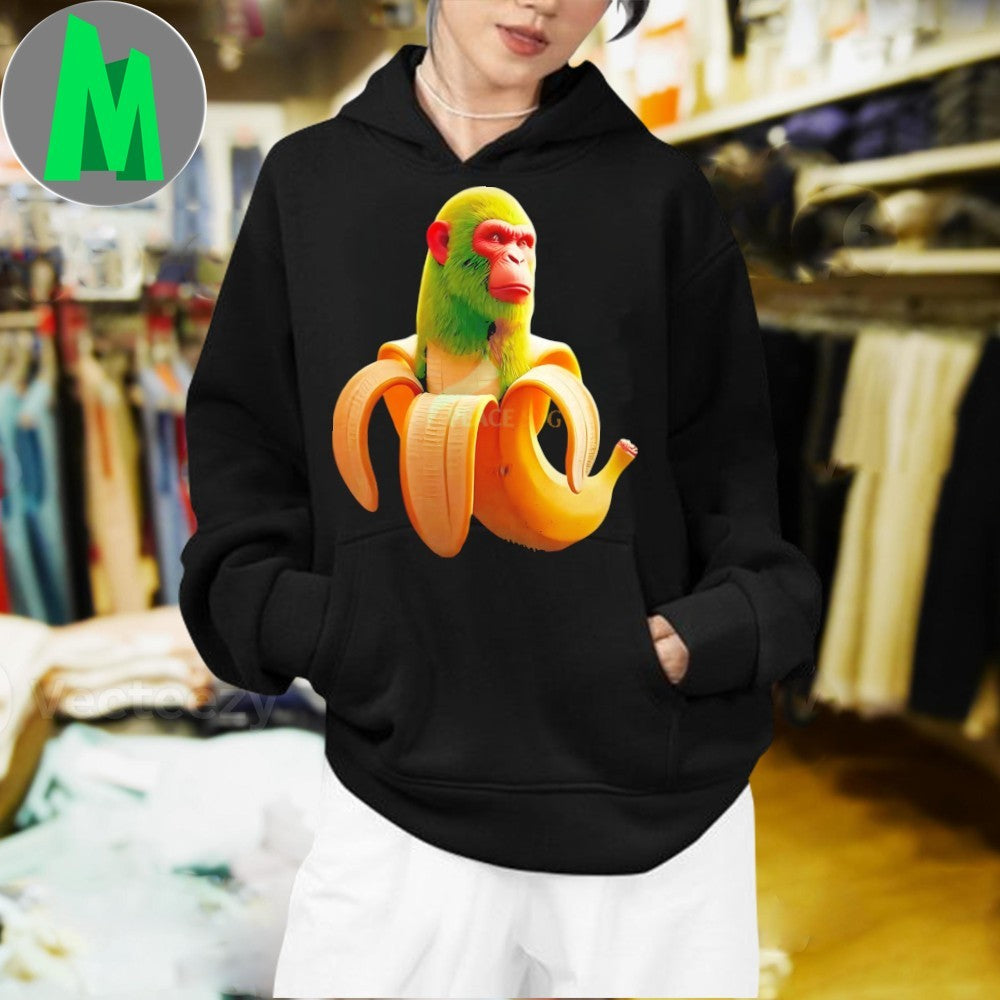 Chimpanzini Bananini Brainrot Character Meme Shirt