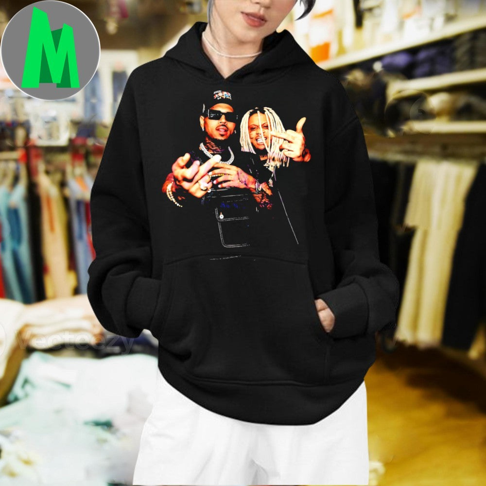 Chris Brown Trippie Redd Rap Collab Hip Hop Music Shirt