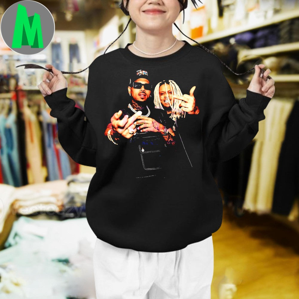 Chris Brown Trippie Redd Rap Collab Hip Hop Music Shirt