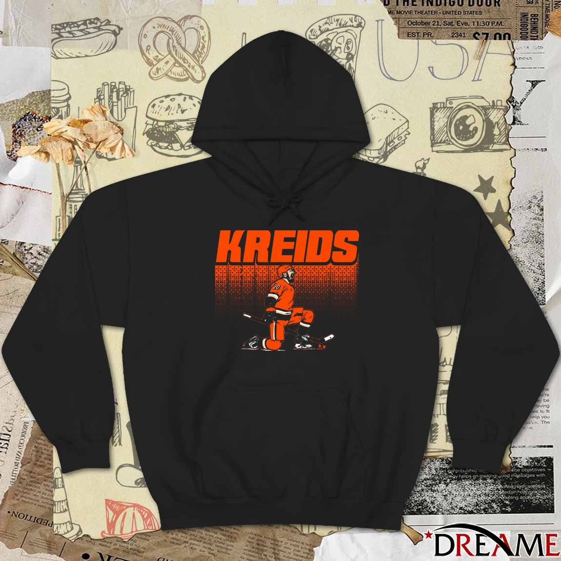 Chris Kreider Anaheim Kreids Anaheim Ducks Hockey t-shirt
