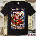 Christmas Eve Wooooo Ric Flair Santa Claus Is Coming To Town 2025 Poster t-shirt