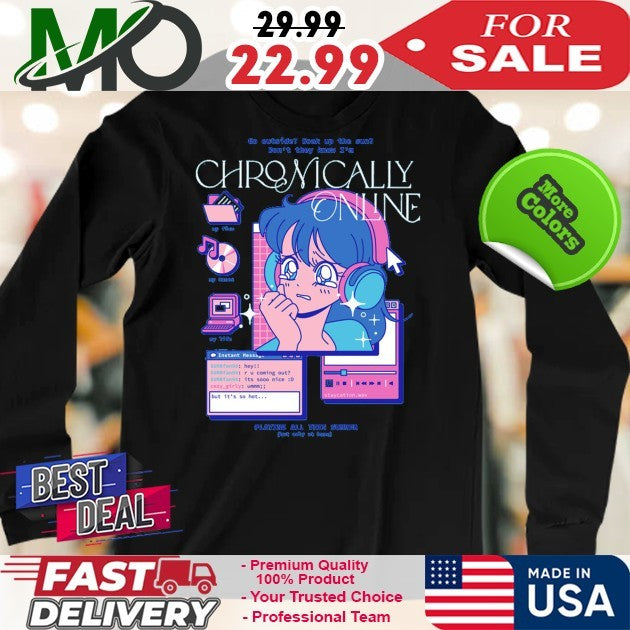 Chronically Online Playing All This Summer Shirt