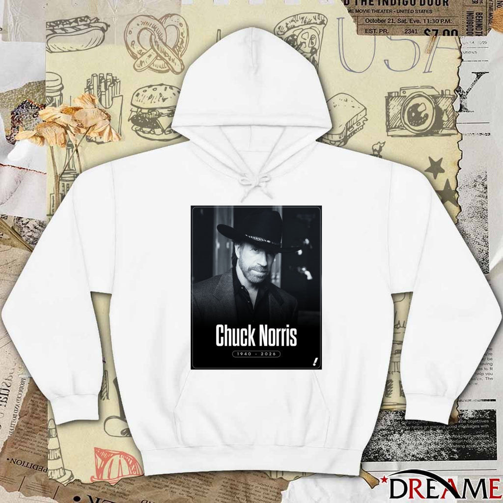 Chuck Norris Has Died At Age 86 1940 – 2026 Yahoo Sports Poster t-shirt