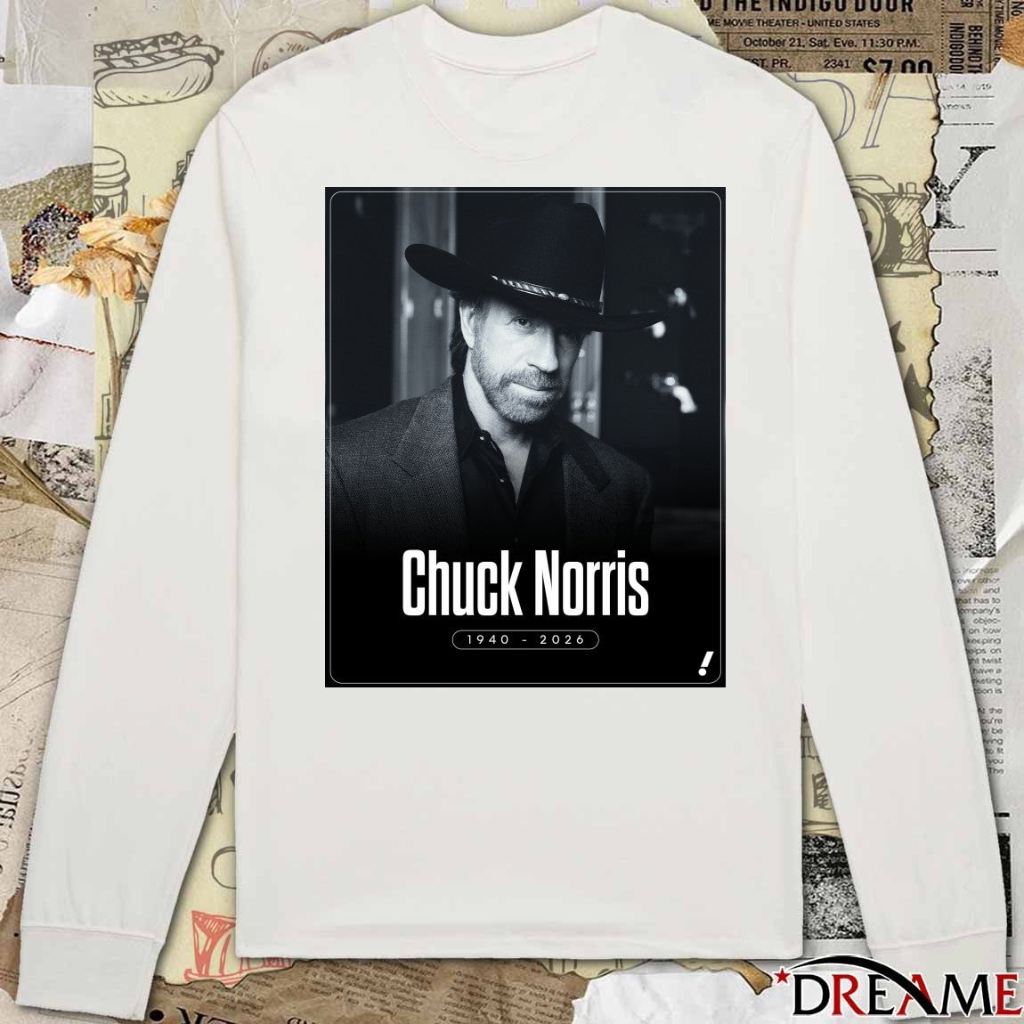 Chuck Norris Has Died At Age 86 1940 – 2026 Yahoo Sports Poster t-shirt