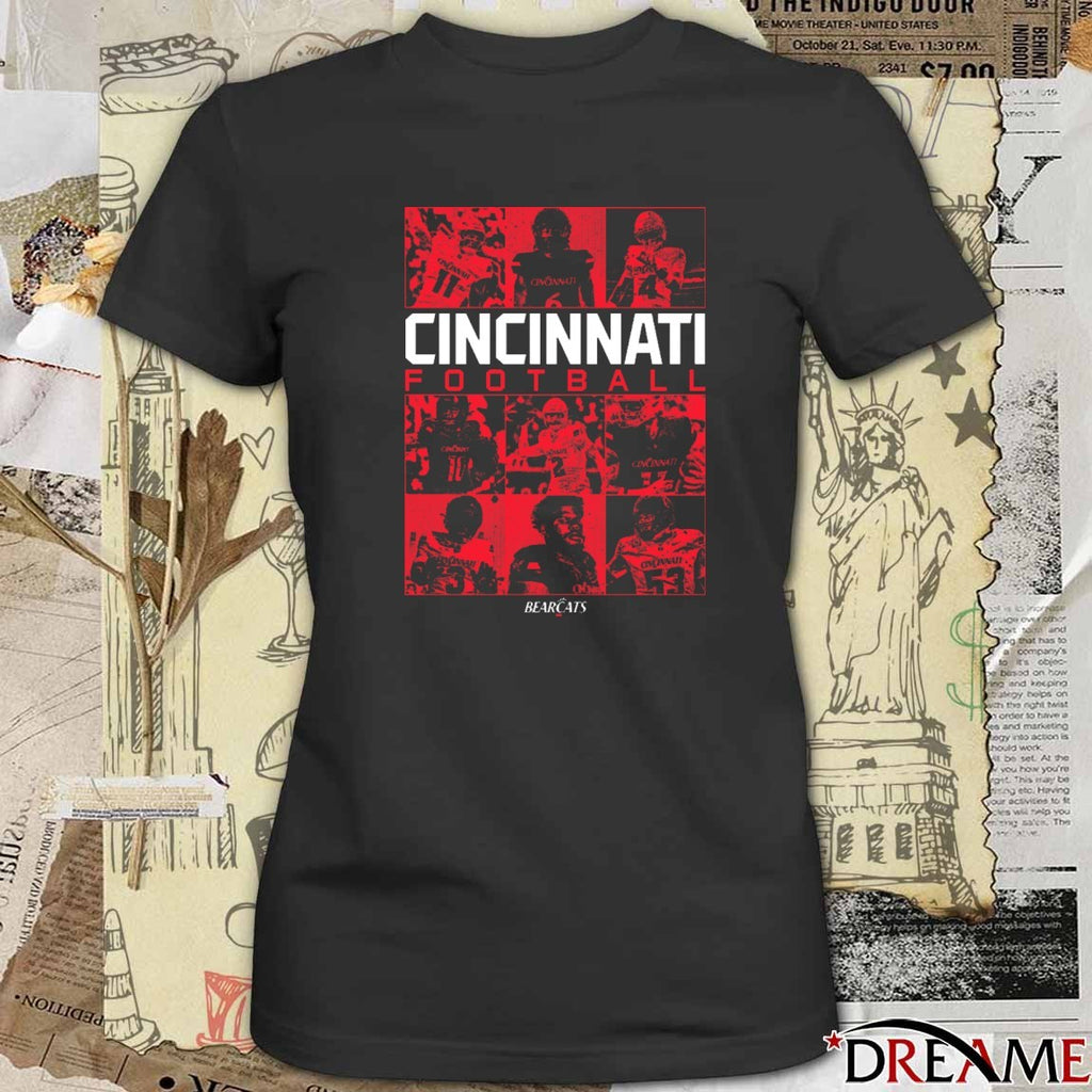 Cincinnati Bearcats Football Playmakers 2025 NIL t-shirt