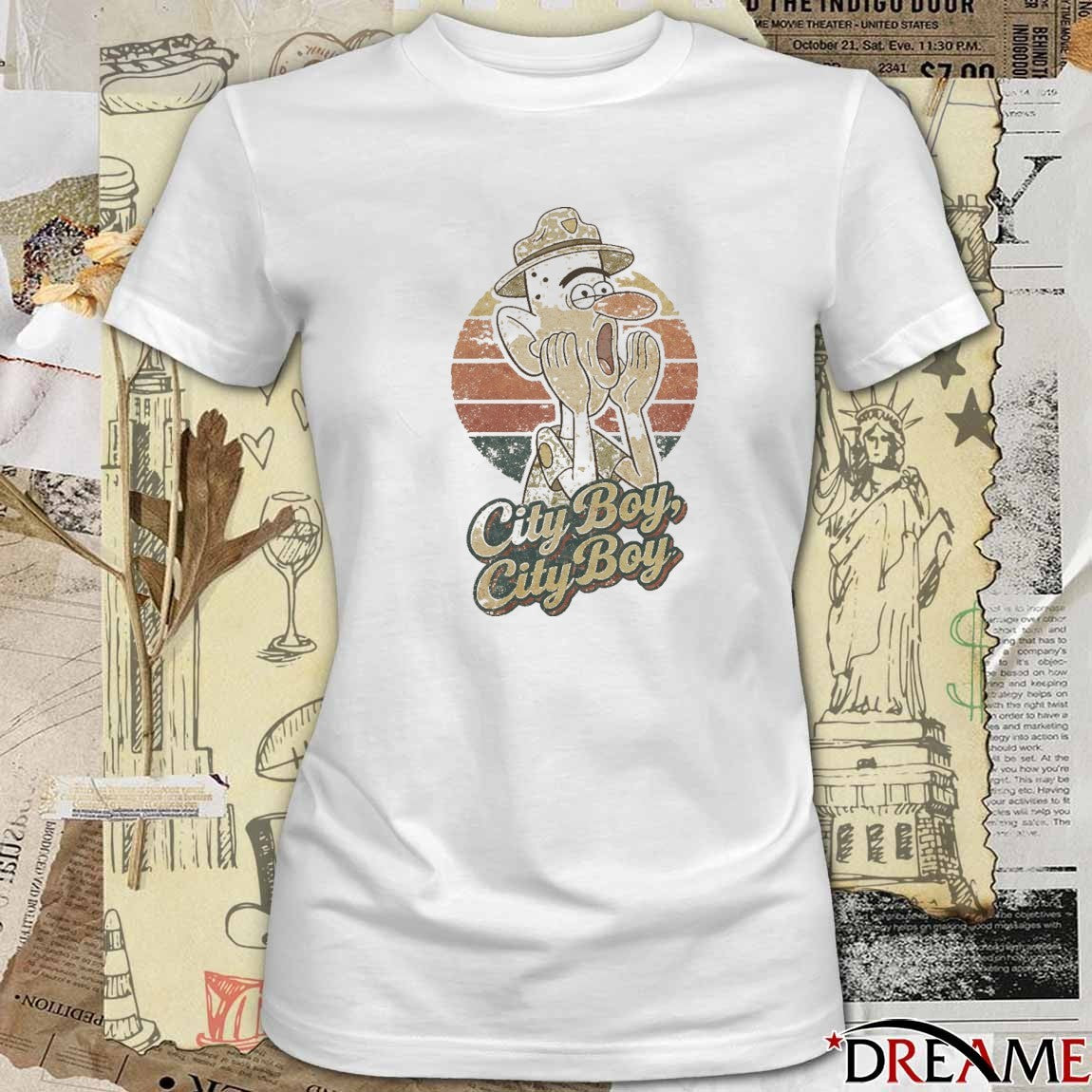 City Boy City Boy Meme Gravity Falls Inspired Viral t-shirt