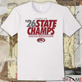 Class 4A 2026 State Champion Tuttle High School Wrestling t-shirt