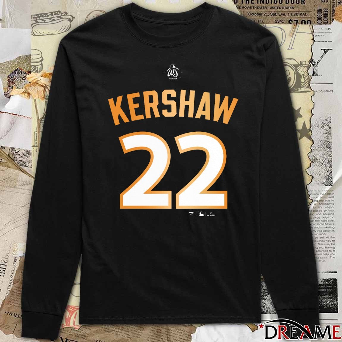 Clayton Kershaw Los Angeles Dodgers 2025 MLB World Series Champions Number 22 t-shirt