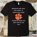 Clemson Tiger Pedophiles Are Using This Symbol To Identify Each Other Please Be Aware The Next Time You See This t-shirt