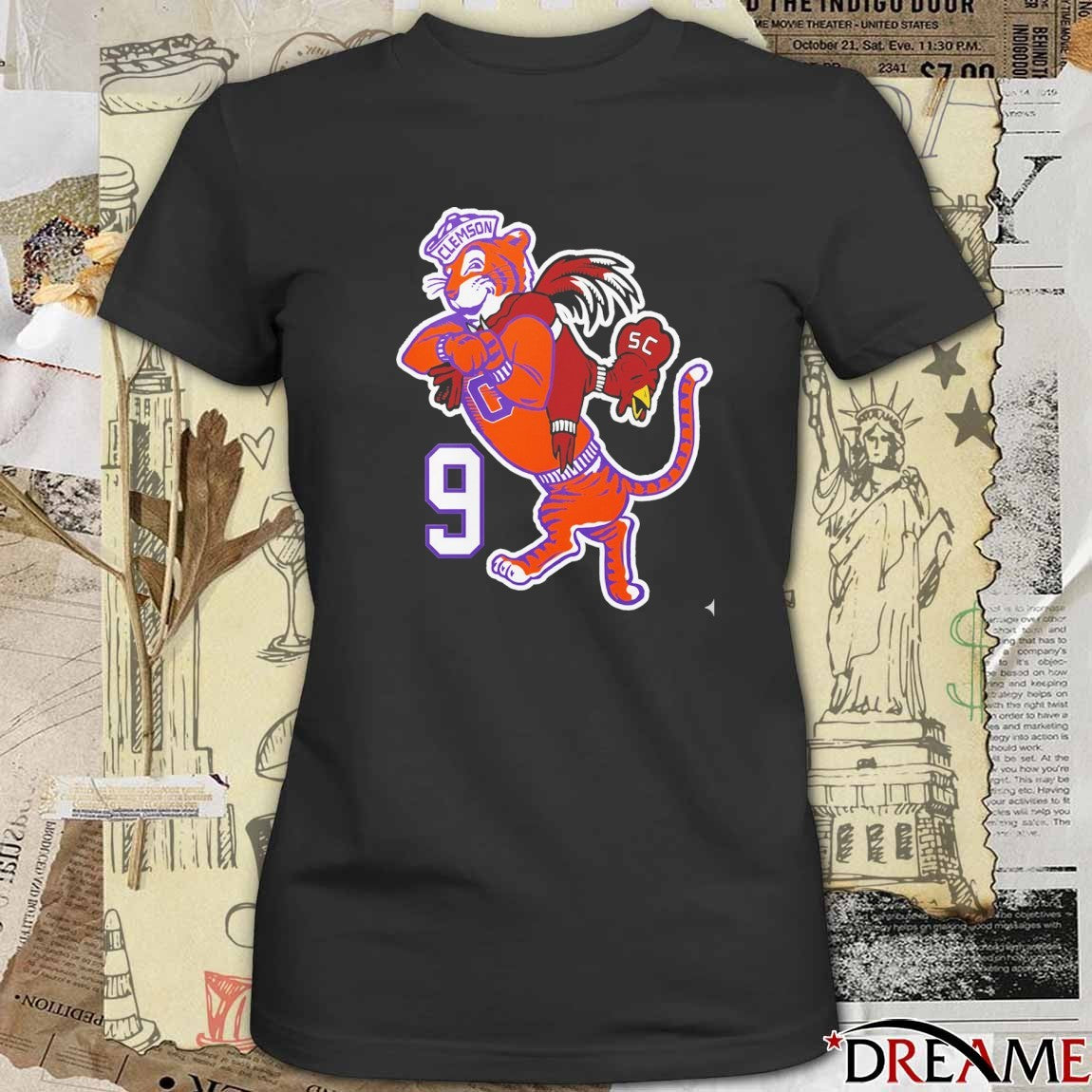 Clemson Tigers And University Of South Carolina Mascots t-shirt