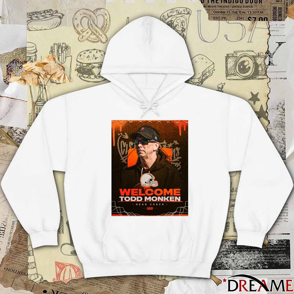 Cleveland Browns Welcome Back To Cleveland Coach Todd Monken Head Coach Poster t-shirt