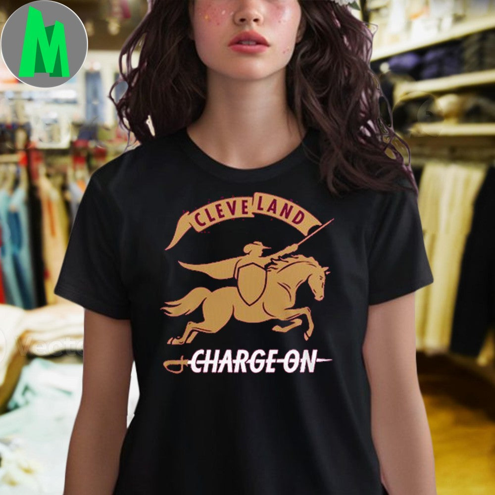 Cleveland Charge New Logo 2025 Charge On Shirt