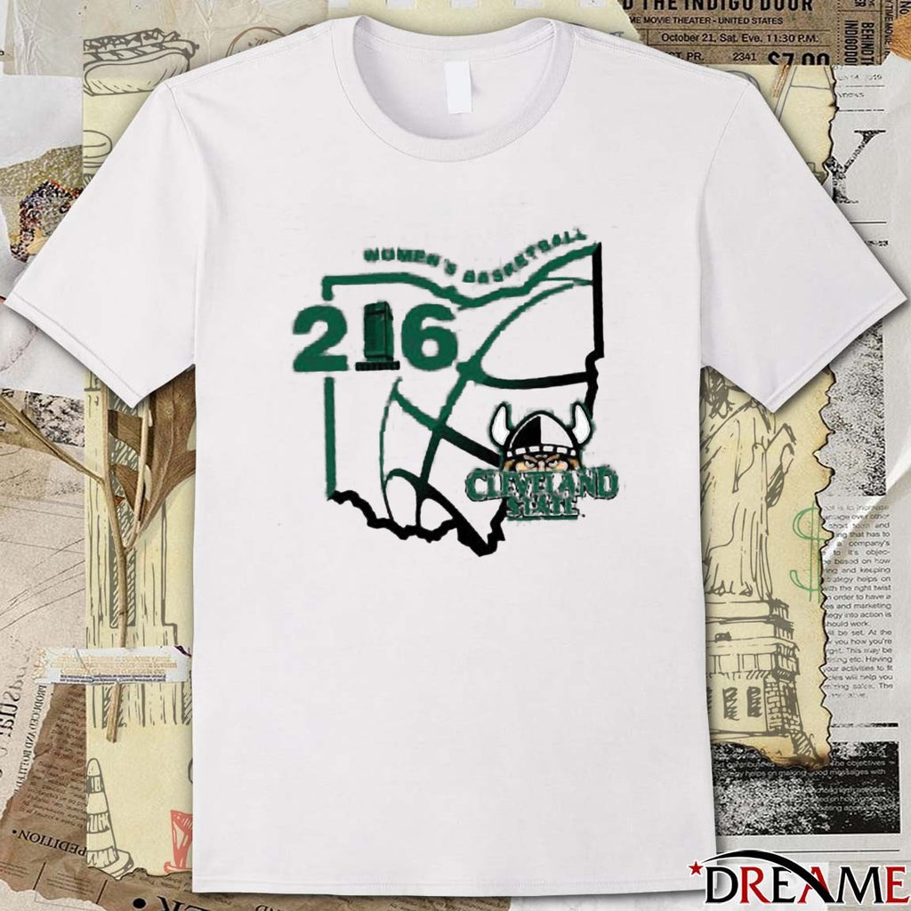 Cleveland State Vikings Women’s Basketball 216 t-shirt
