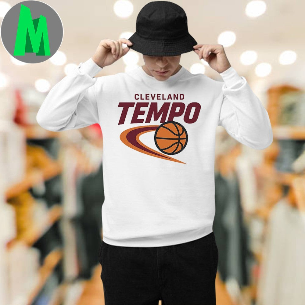Cleveland Tempo Basketball Team Logo T-Shirt