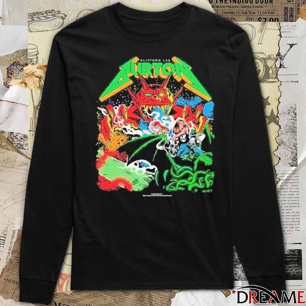 Clifford Lee Burton Superhero Metallica 2026 t-shirt