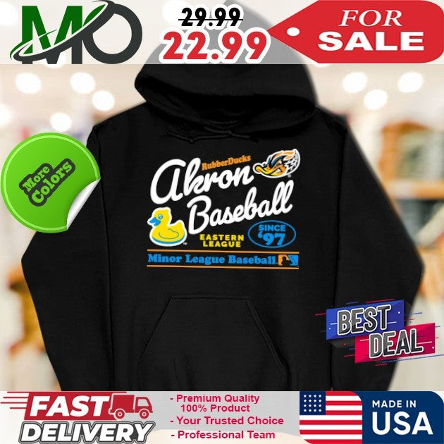 Collection Rubber Ducks Akron Baseball Eastern League Minor League Baseball Shirt