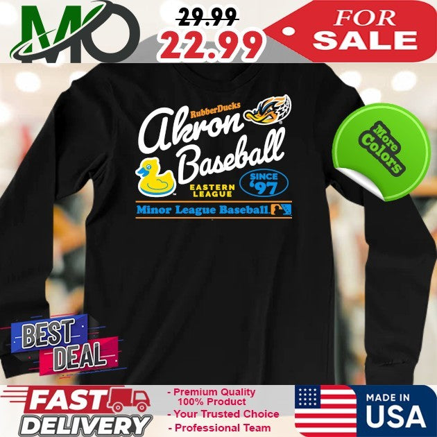 Collection Rubber Ducks Akron Baseball Eastern League Minor League Baseball Shirt