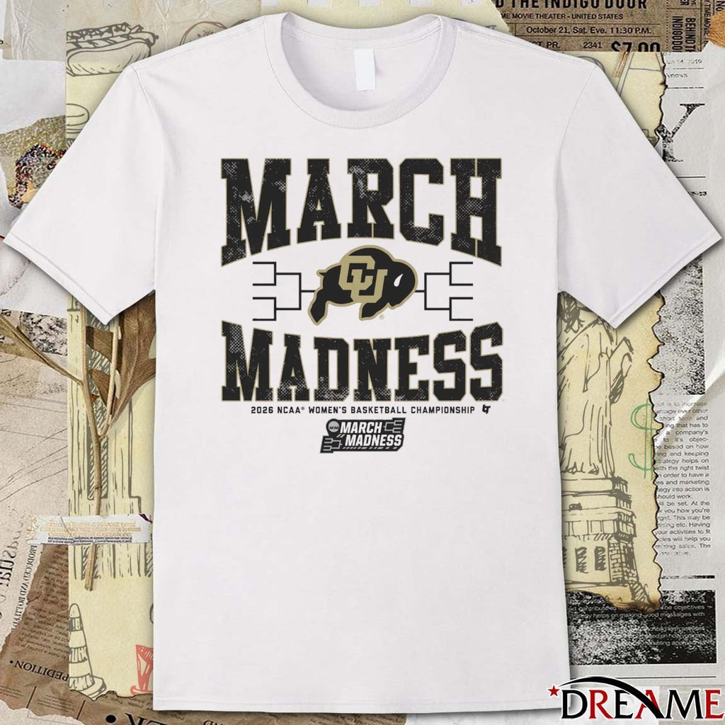 Colorado Buffaloes WBB 2026 NCAA Women’s Basketball Championship March Madness t-shirt