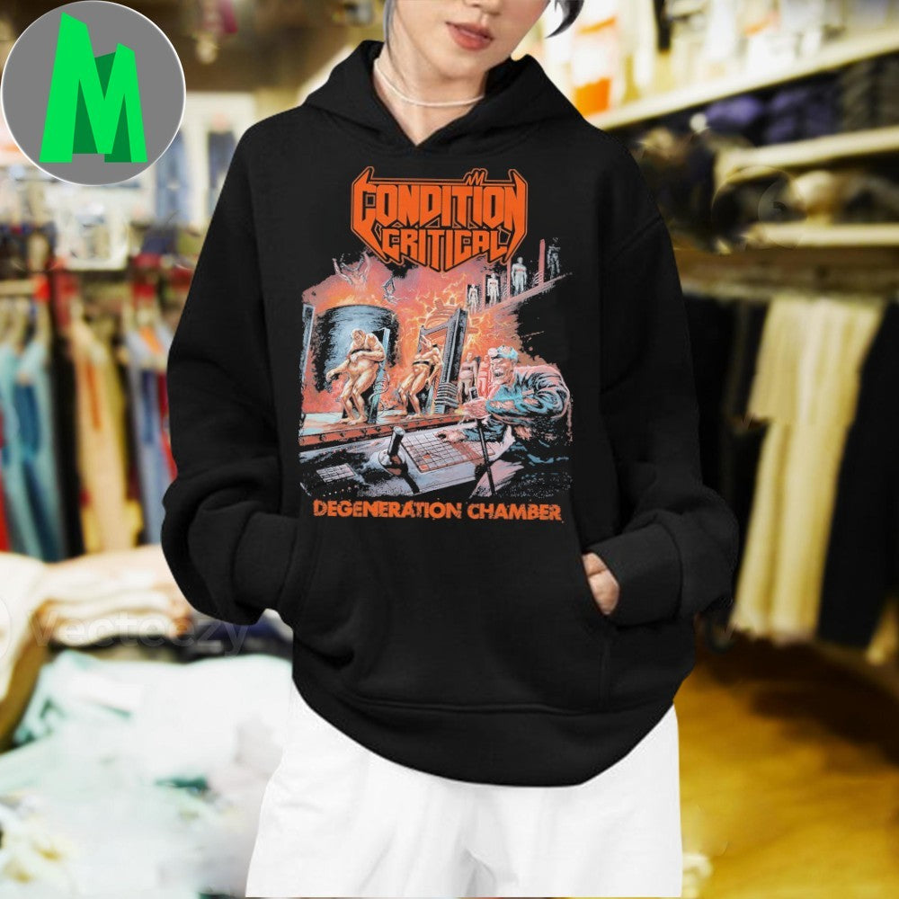 Condition Critical Degeneration Chamber Metal Band T-Shirt