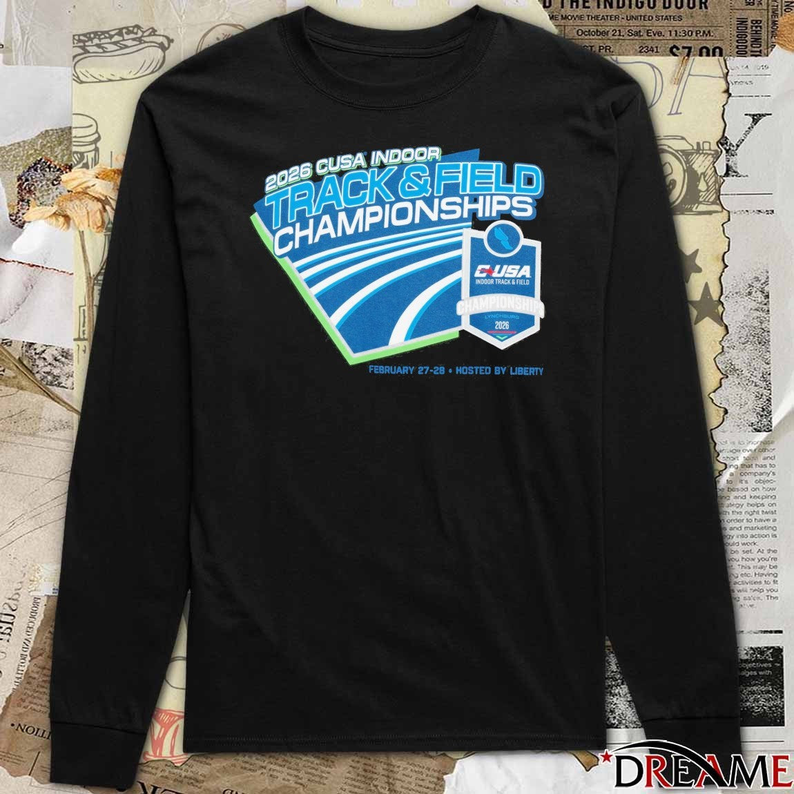 Conference USA Indoor Track & Field Championship February 27 -28 2026 Hosted By Liberty t-shirt
