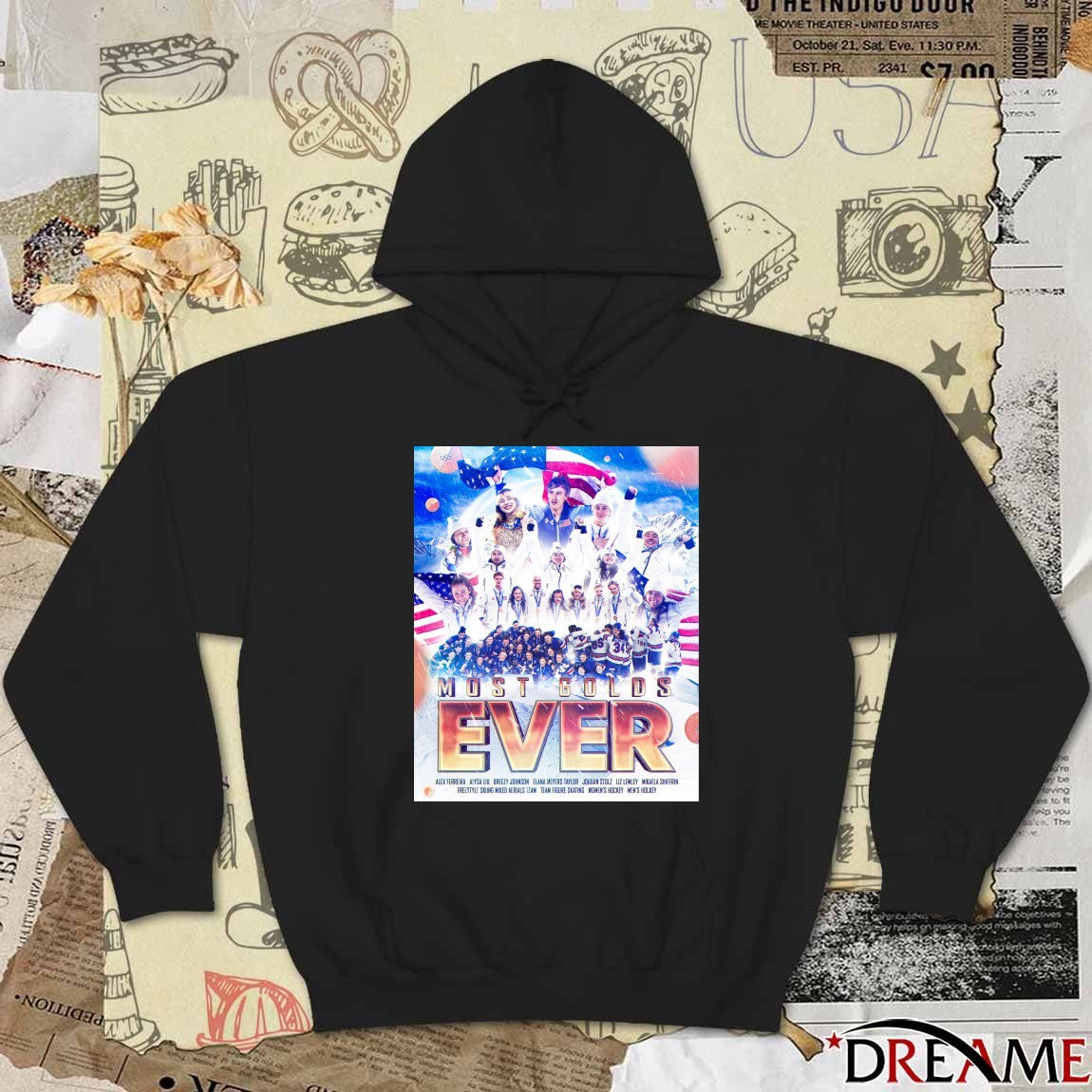 Congrats To Team USA On Winning Its Most Golds Ever At The Winter Olympics 2026 t-shirt