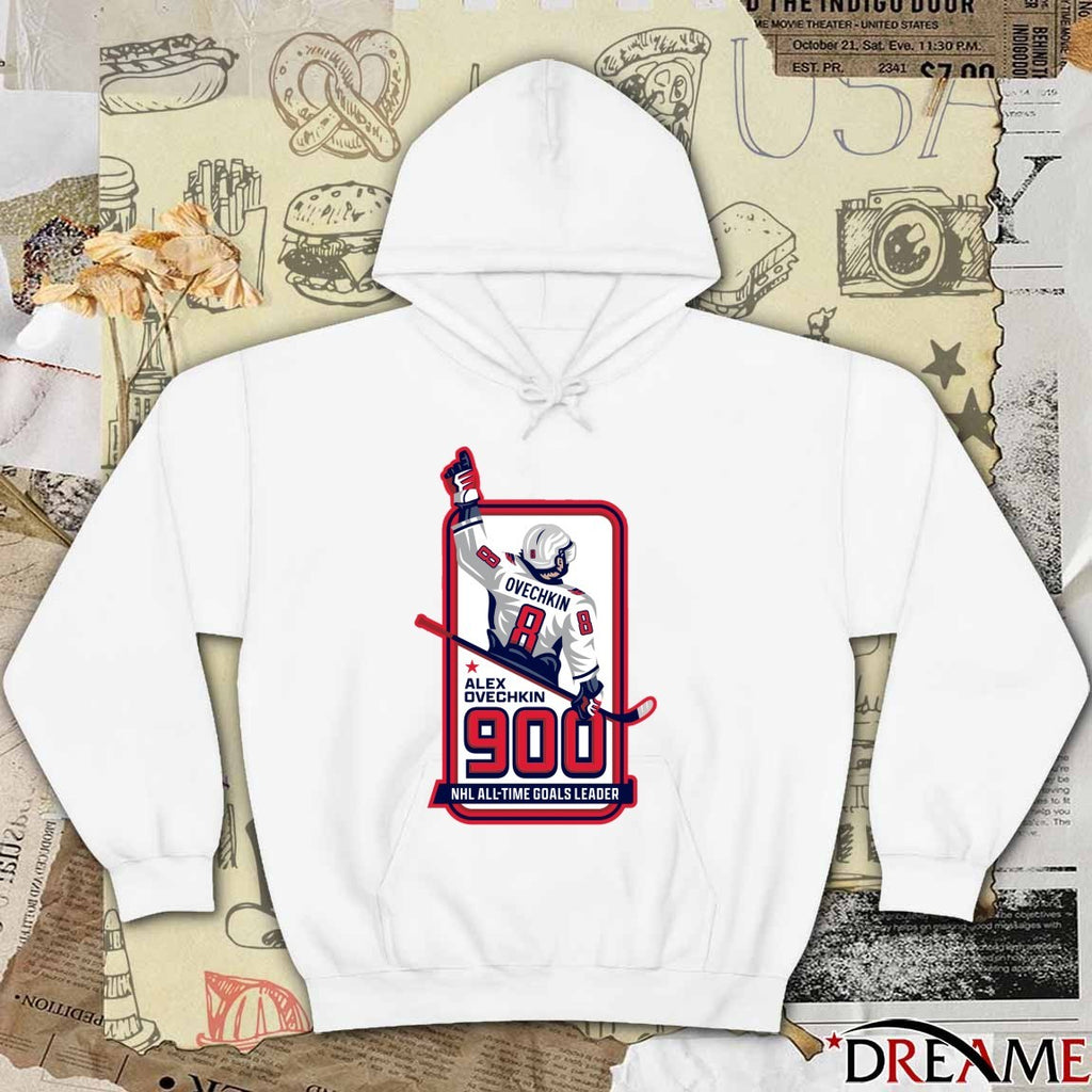 Congratulations Alex Ovechkin Washington Capitals 900 NHL All-Time Goals Leader t-shirt