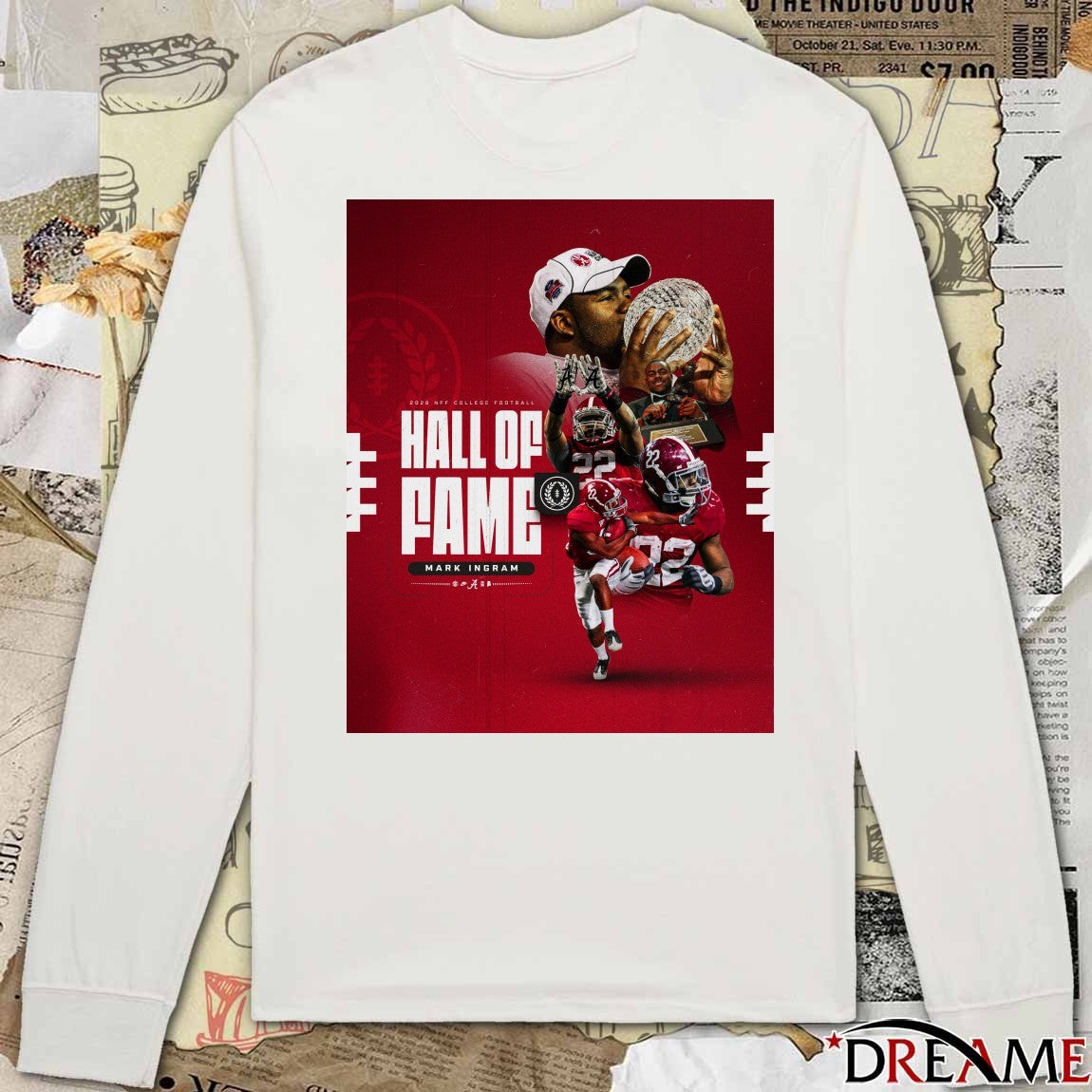Congratulations Mark Ingram II 2025 NFF College Football Hall of Fame Class Alabama Football Poster t-shirt