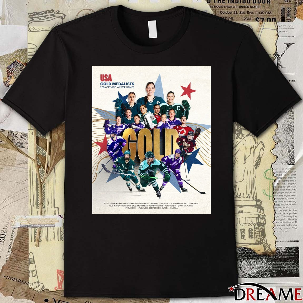 Congratulations The USA Played Gold Medalists 2026 Olympic Winter Games t-shirt