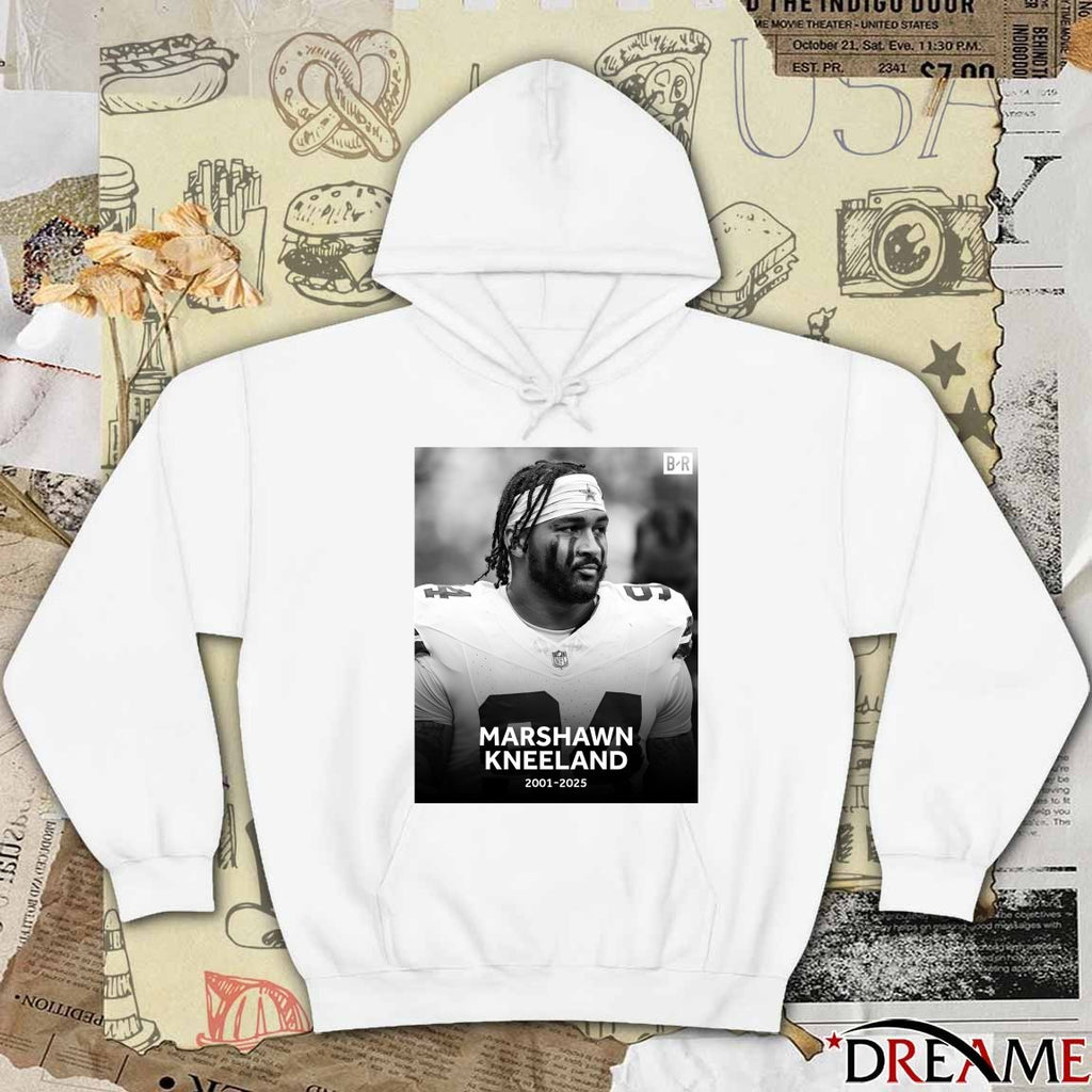 Cowboys announce DE Marshawn Kneeland has died at 24 years old 2001 – 2025 Bleacher Report Poster t-shirt