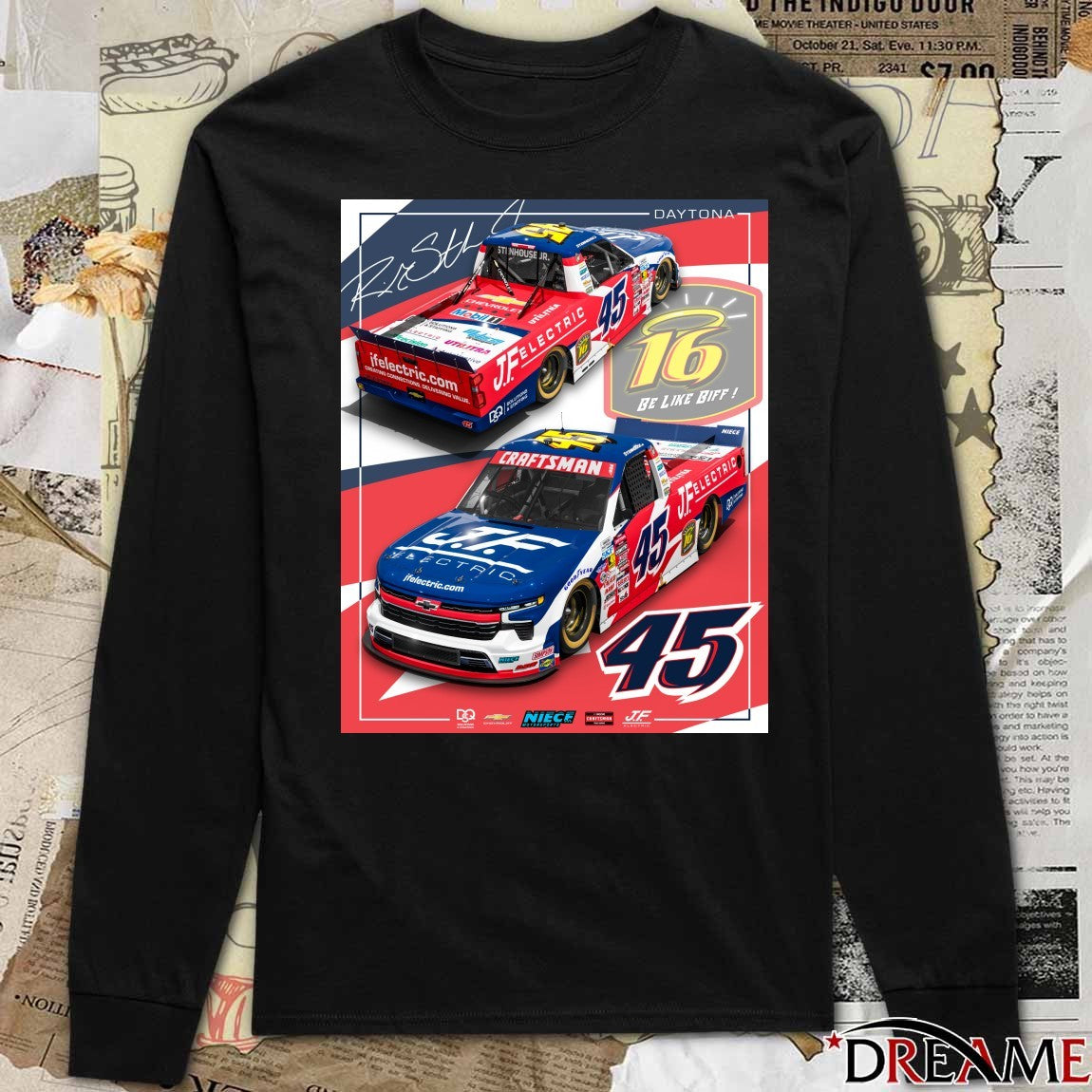 Craftsman JF Electric 16 Be Like Biff Creating Connections Delivering Value Signature Poster t-shirt