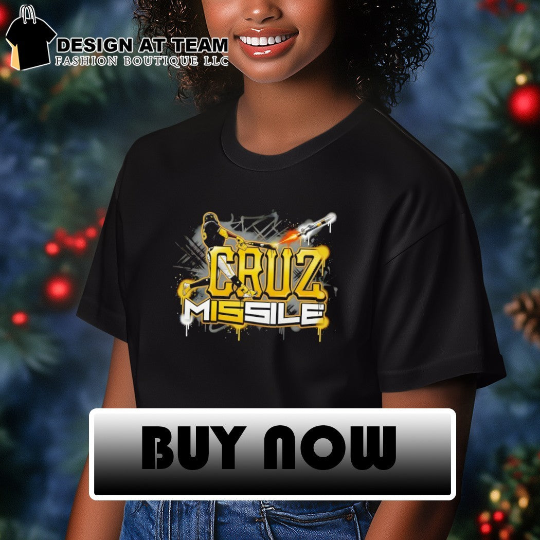 Cruz M15sile Oneil Cruz Pittsburgh Pirates Baseball graffiti shirt