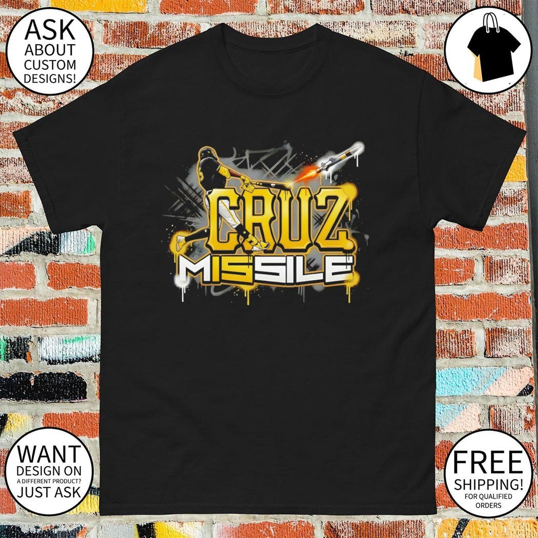 Cruz M15sile Oneil Cruz Pittsburgh Pirates Baseball graffiti shirt