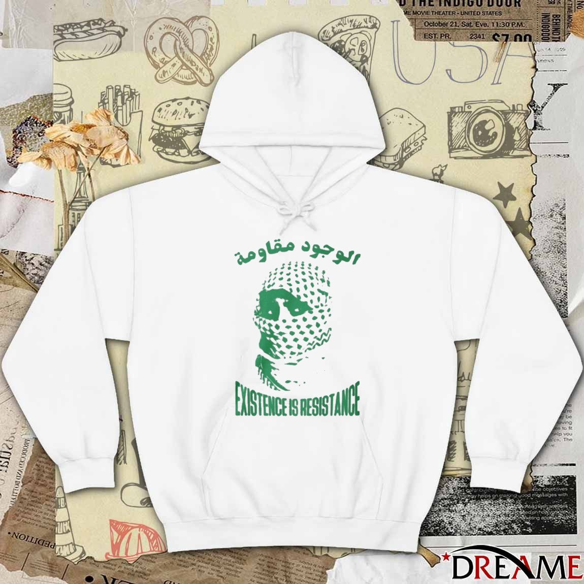 DJ Swamp Izzo Free Palestine Existence Is Resistance t-shirt