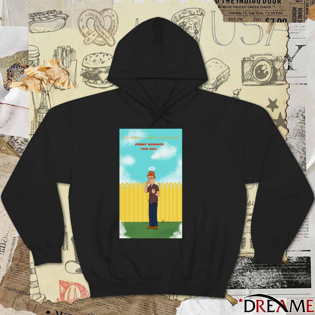 Dale Gribble Rusty Shackleford Johnny Hardwick 1958 – 2023 Poster t-shirt