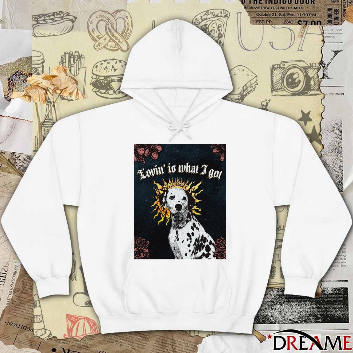 Dalmatian dog Lovin’ is what I got t-shirt