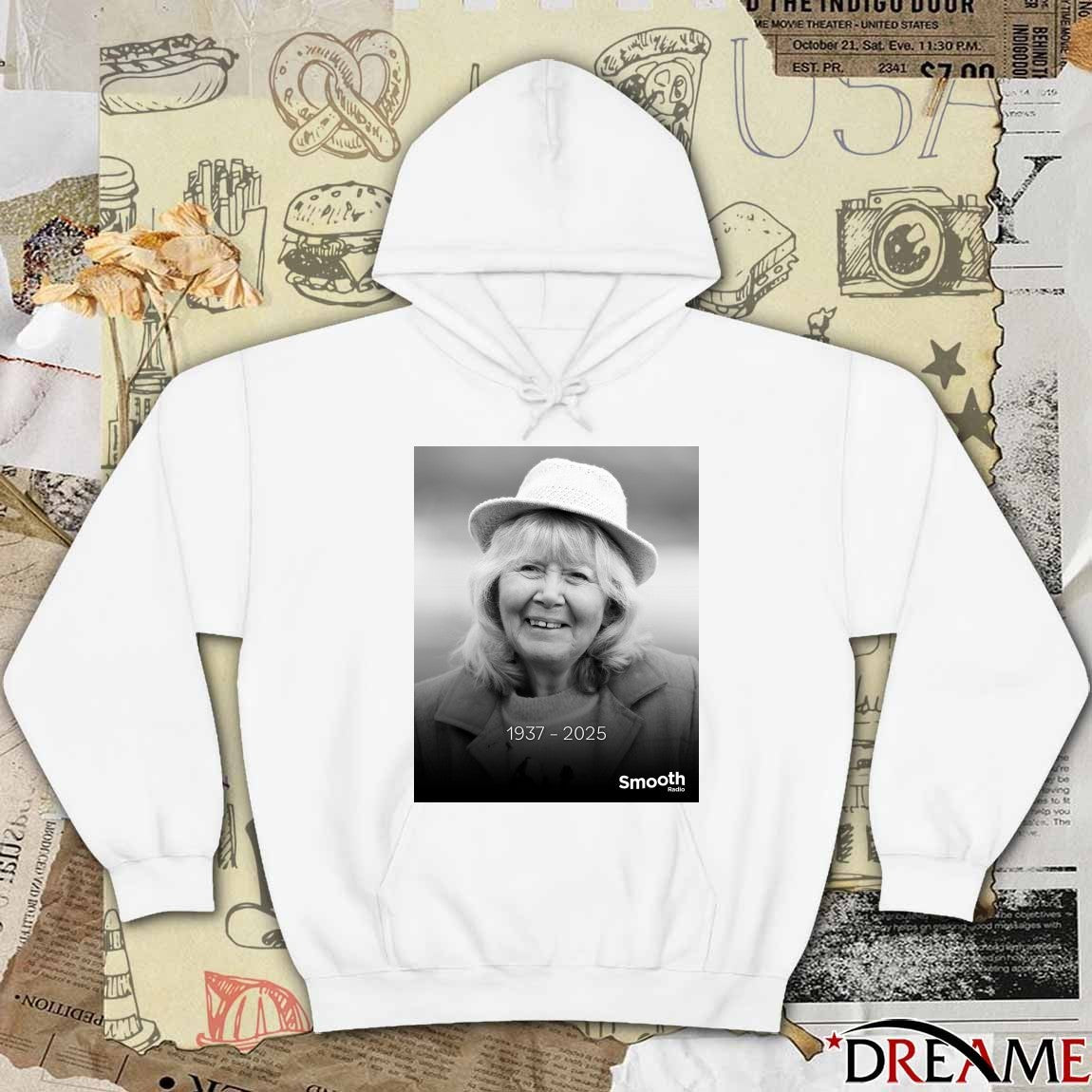 Dame Jilly Cooper Has Died Aged 88 1937 – 2025 Smooth Radio Poster t-shirt