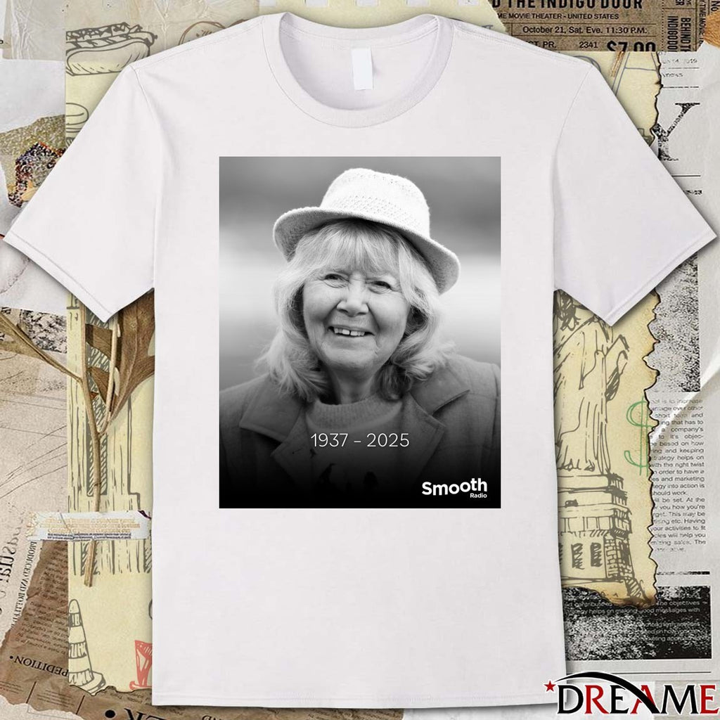 Dame Jilly Cooper Has Died Aged 88 1937 – 2025 Smooth Radio Poster t-shirt