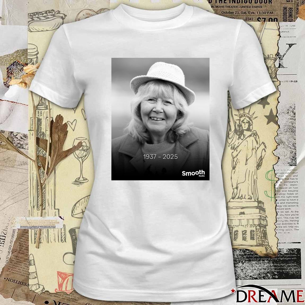 Dame Jilly Cooper Has Died Aged 88 1937 – 2025 Smooth Radio Poster t-shirt