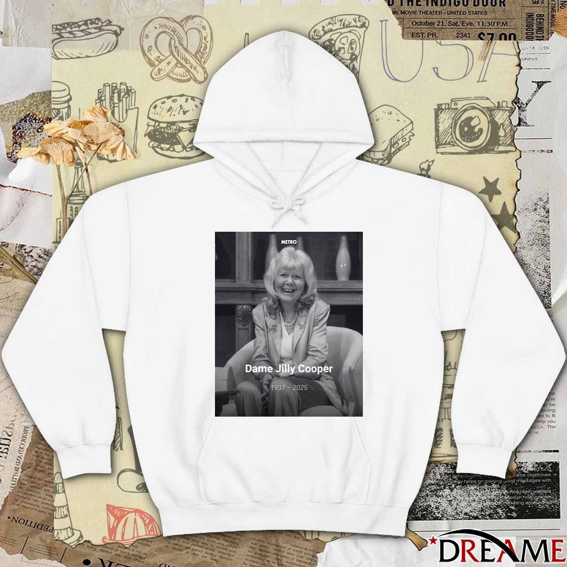 Dame Jilly Cooper Has Died Unexpectedly At The Age Of 88 1937 – 2025 Poster t-shirt