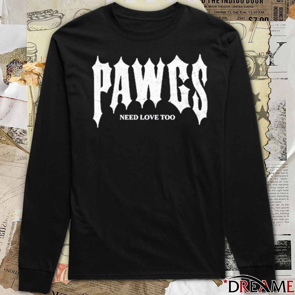 Damson Idris Pawgs Need Love Too t-shirt