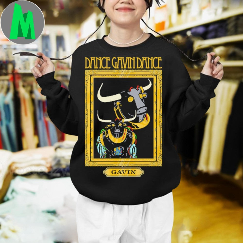 Dance Gavin Dance Gavin Robotic Bull Art T-Shirt