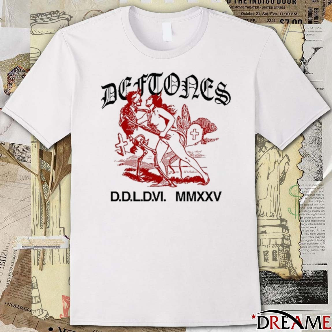 Dancing With Death D.D.L.D.V.I 2025 t-shirt