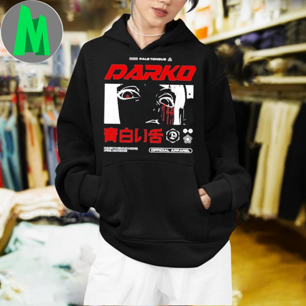 Darko Pale Tongue Japanese Inspired Graphic T-Shirt
