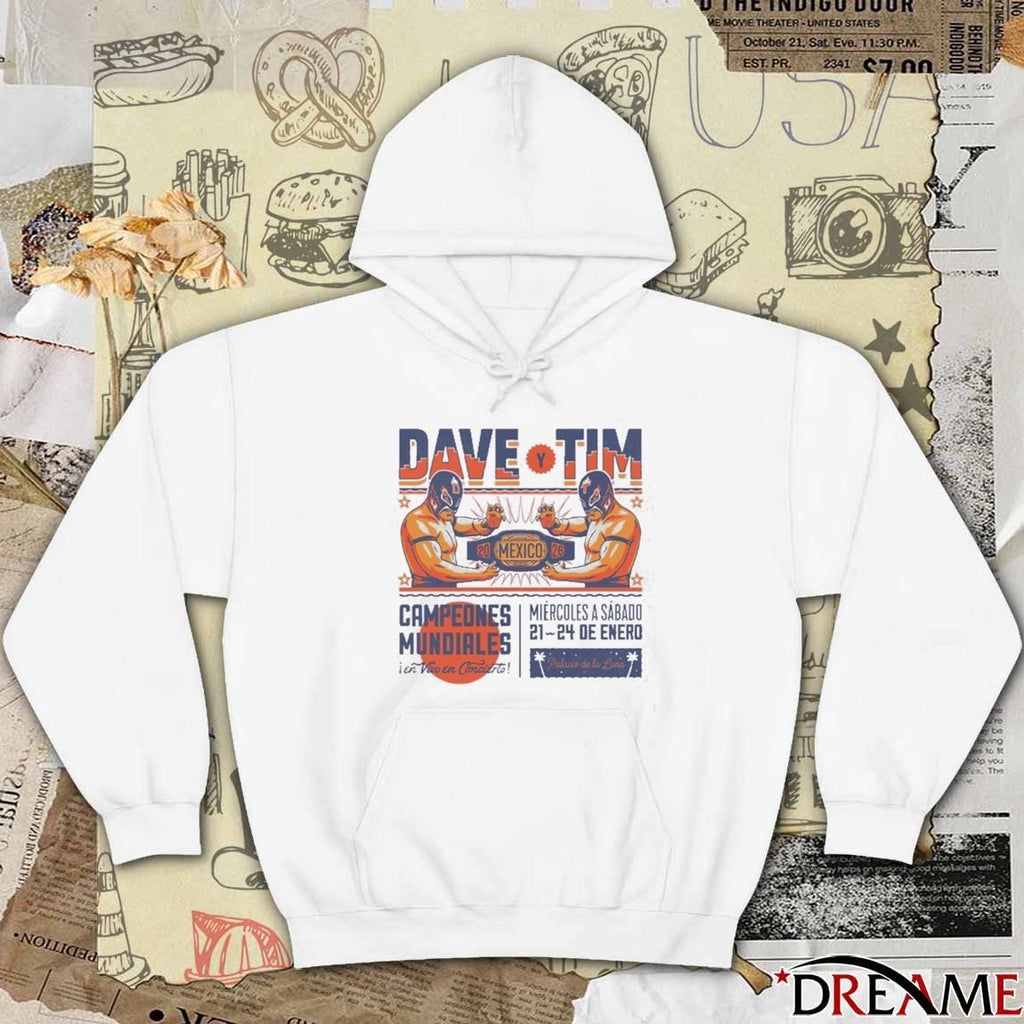 Dave Matthews and Tim and Trey Event in Mexico January 21-24 2026 t-shirt
