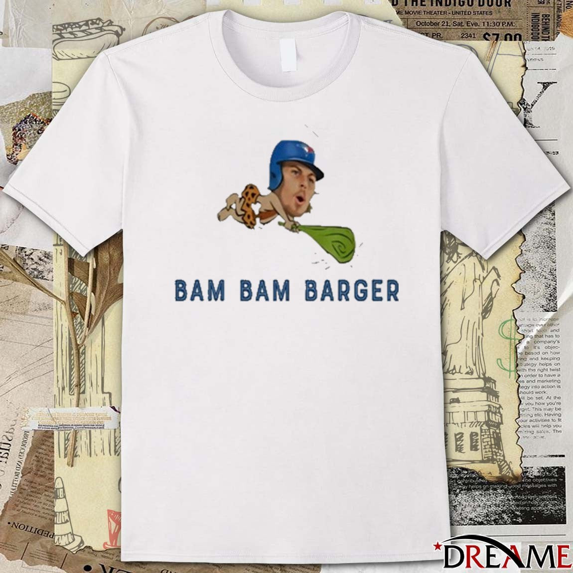 Davis Schneider Bam Bam Barger Toronto Blue Jays MLB t-shirt