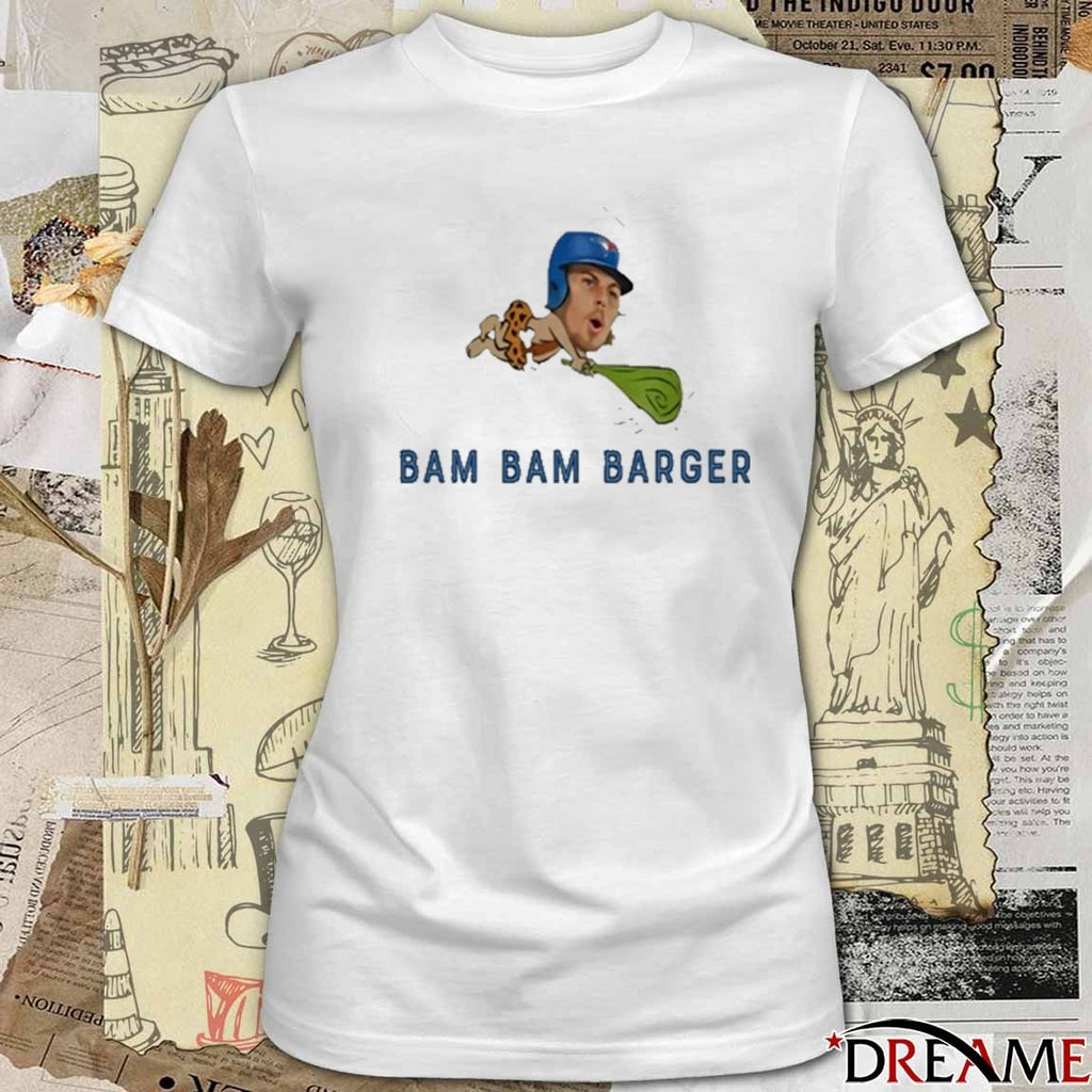 Davis Schneider Bam Bam Barger Toronto Blue Jays MLB t-shirt