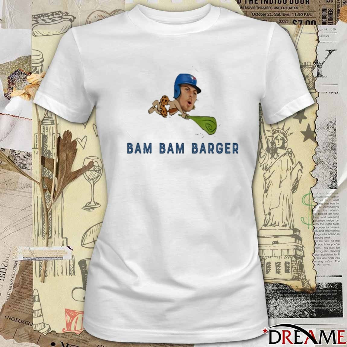 Davis Schneider Bam Bam Barger Toronto Blue Jays MLB t-shirt