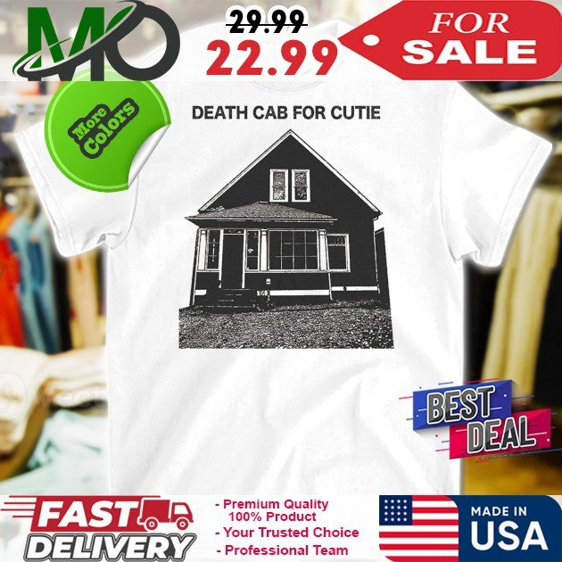 Death Cab For Cutie Ellis Street House Music Band Shirt
