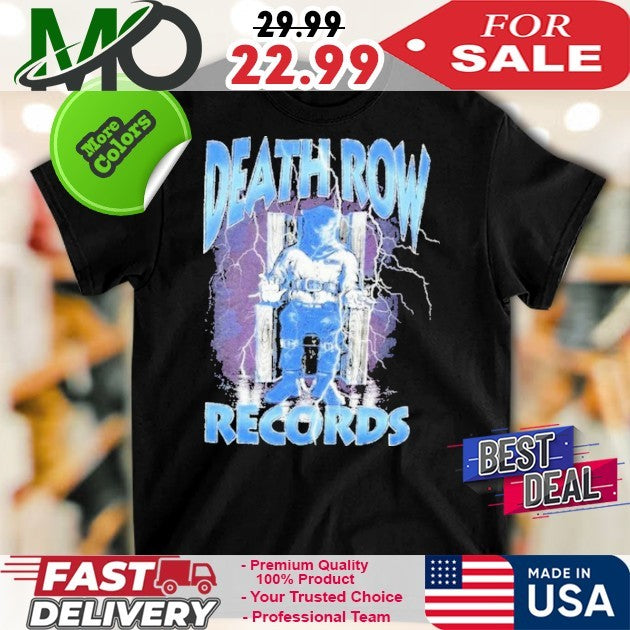 Death Row Records Lightning Shirt