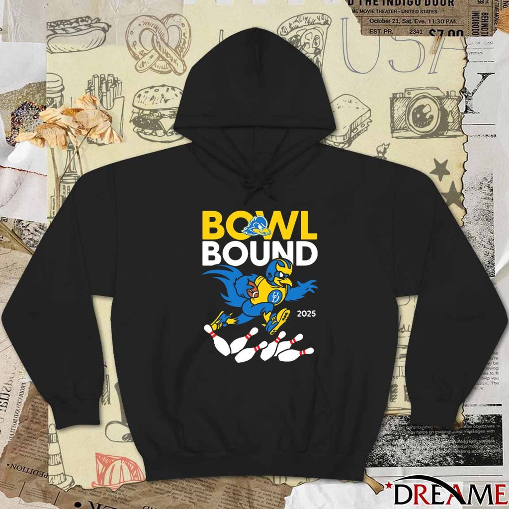 Delaware Blue Hens NCAA Football 2025 Bowl Bound Mascot t-shirt